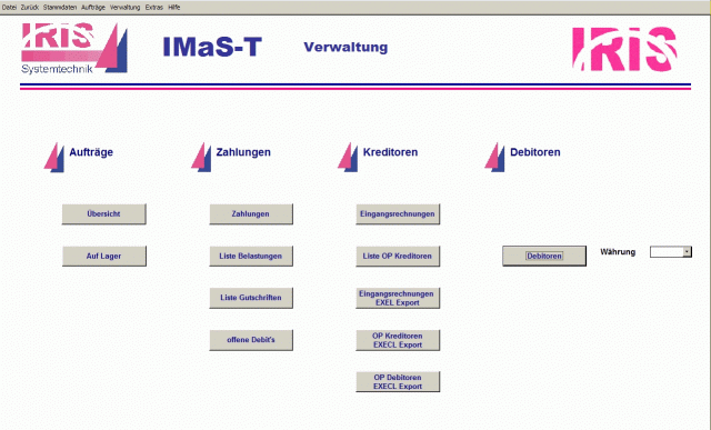 IMaS-T Verwaltung